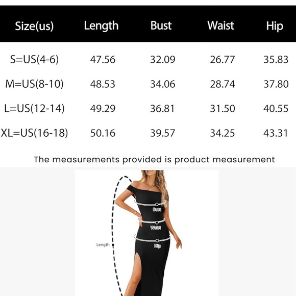 Elegant Black Off-Shoulder Dress with Chain Detail - Picture 1 of 4